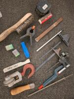 Hand Tools, Chisels, Saw Blades, Soldering Kit (Powered On), RV Holding Tank Vents, And More - 3