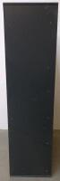 Lockable Storage Cabinet, Black Finish, Includes Key - 6