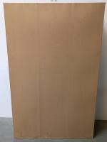 Lockable Storage Cabinet, Black Finish, Includes Key - 5