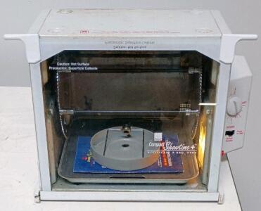 Ronco Compact Showtime Rotisserie & BBQ Oven Model 3000, Manual, Spit & Trays, White, 1250W