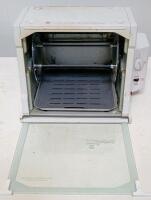 Ronco Compact Showtime Rotisserie & BBQ Oven Model 3000, Manual, Spit & Trays, White, 1250W - 5