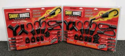 Joubert Smart Bungee System 22-Piece Kit &ndash; Modular Bungee Cord Set With Storage Bag