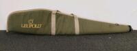 Leupold 48" Olive Green Soft Rifle Case By Allen Company, Padded, Dual Handles, Scoped Rifle Fit