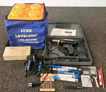 Weller 8200N Soldering Kit, Tacklife LDM05 60M Laser Distance Meter, 10 Lynx RV Leveling Blocks Set (All Three Electronic Powered Tools Functional)