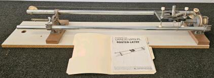 Vermont American Router-Lathe 852 With Manual And Accessories