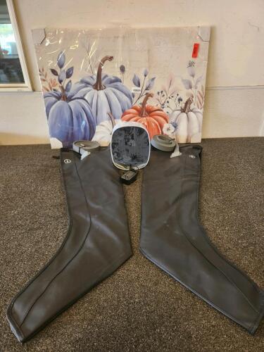 Leg Compression Therapy System &ndash; Pneumatic Boots, Control Unit, Power Adapter, Adult Size