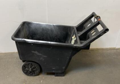 Expert Gardener 4.5 Cu Ft Yard Cart, 200 lb Capacity, 9-Inch Wheels