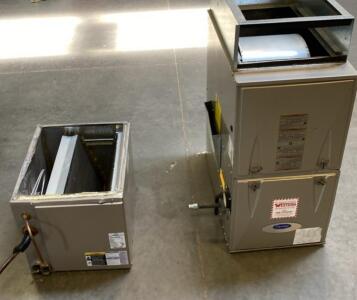 Carrier Infinity 96 59TN6A060V171114 Two-Stage 60,000 BTU Gas Furnace With ECM Blower & Coil (Unable To Test)