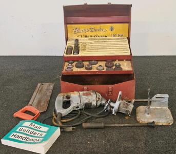 Black & Decker Vibro-Centric Valve Seat Grinder Kit With Accessories (Grinder Functional)