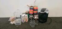 Keurig Single Serve Coffee Maker Platinum Series Bundle With K-Cups, Mugs, Pitcher & Supplies