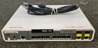 Cisco Catalyst 3560-CG 10-Port Network Switch, Power Cord, Raxxess Rack Screws, Tools - 2