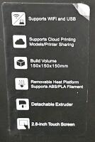 Monoprice Voxel 33820 3D Printer, FFF Technology, 150x150x150MM Build Volume, 2.8" Touchscreen (Functional, Power Cable Included) - 3