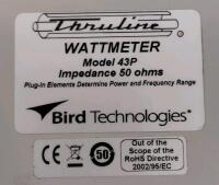 Bird 43P RF Wattmeter Kit With Multiple Plug-In Elements And Hard Case - 5