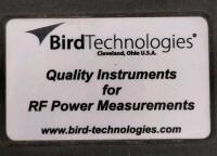 Bird 43P RF Wattmeter Kit With Multiple Plug-In Elements And Hard Case - 6