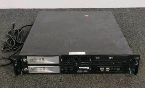 2U Rackmount Server Chassis With 2x Hot-Swap Bays, LG DVD&plusmn;RW, Dual LAN, Rail Kit, Custom Build