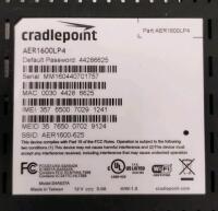 Cradlepoint AER1600LP4 4G LTE Advanced Router With Dual-Band Wi-Fi And Dual SIM Support - 7