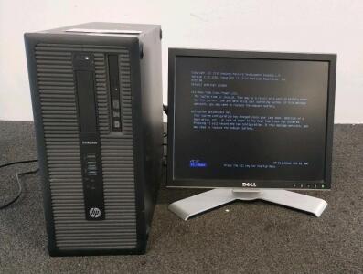HP EliteDesk 800 G1 Tower Desktop, i5-4590, 8GB RAM, 500GB HDD, 120GB SSD, NVS 300
