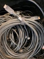 AV Mounting Brackets, HDMI & Coaxial Cables, Mixed Lengths, Black Steel Hardware - 2