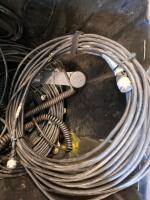 AV Mounting Brackets, HDMI & Coaxial Cables, Mixed Lengths, Black Steel Hardware - 3