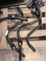 AV Mounting Brackets, HDMI & Coaxial Cables, Mixed Lengths, Black Steel Hardware - 5