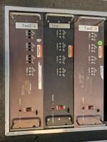 3-Unit TaaS Rackmount Radio Sync Controllers In ATA Flight Case, 4-Channel, Primary/Expansion - 2