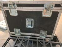 3-Unit TaaS Rackmount Radio Sync Controllers In ATA Flight Case, 4-Channel, Primary/Expansion - 5