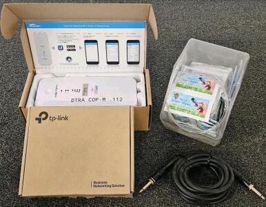 TP-Link MC112CS Media Converter & Ubiquiti Rocket Prism 5AC Gen2 Radio With Accessories