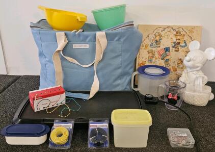 KeepCool Insulated Tote, Presto Griddle, Disney, Plusivo Wire Kits & Kitchenware