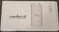 Ubiquiti Rocket M5 5GHz airMAX BaseStation + TRENDnet TI-IG30 PoE+ Injector, Cables Bundle - 2