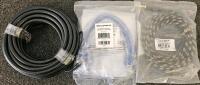 Ubiquiti Rocket M5 5GHz airMAX BaseStation + TRENDnet TI-IG30 PoE+ Injector, Cables Bundle - 6