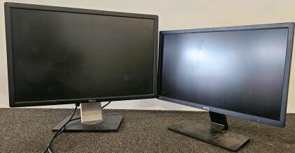 BenQ GW2270HM 21.5" FHD VA HDMI LCD Monitor & Dell U2412M 24" WUXGA IPS Bundle (Both Tested, Both Work)