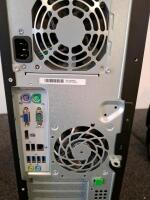HP i5 Desktop PC, Gateway 17" LCD Monitor, Windows 7, DVD-RW, VGA & Power Cables (Tested And Powered On) - 5