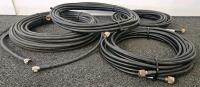 Monoprice Cat5e Patch Cables, Brother AD-24ES Adapter, RF Coaxial Cables, Accessories Bundle - 4