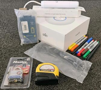 UniFi nanoHD. Philips HeartStart M5070A AED Battery For FRx & HS1, 9V 4.2Ah LiMnO₂, Install by 2019-02. New Masterlock, Sharpies, And Stanley Measuring Tape
