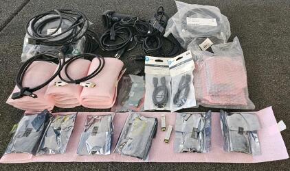 Extron, Onn, Monoprice HDMI Cables, PCIe Cards, SFP Modules, Scanner, Assorted IT Hardware