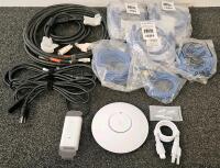 Ubiquiti UniFi nanoHD UAP-nanoHD Wireless Access Point Bundle With PoE Injector & Cables