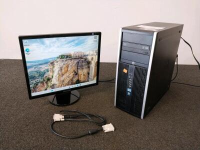 HP Compaq Elite 8300 i5-3470 3.20GHz 320GB HDD Win 11 + Samsung 19" LCD Monitor Bundle, Cords Included (Fully Functional)