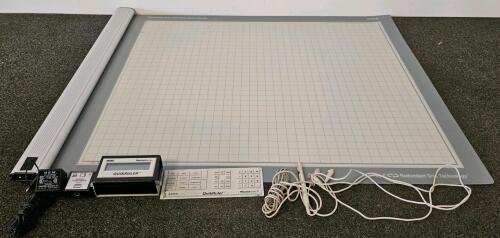 GTCO QuikRuler Roll-Up II 36x36" Digitizer Tablet, Pen, Keypad, Power Supply (Functional)