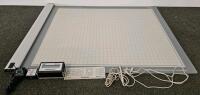 GTCO QuikRuler Roll-Up II 36x36" Digitizer Tablet, Pen, Keypad, Power Supply (Functional)
