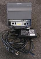 Epson TM-T88V Receipt Printer Bundle, Metrologic MS9520 Barcode Scanner, PS-180 Power Supply (powers on) - 4