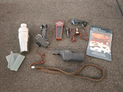 Burris Compact 12-24x50mm Spotting Scope, Variable Zoom, Paracord Strap, Multi-Coated Optics, and more