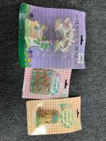 Assorted Easter Bunny Figurines, Themed Cushions, Ornaments & Flatware Lot - 6