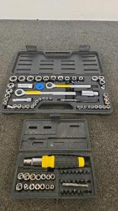Comprehensive 52-Piece SAE & Metric Socket and Bit Set with 1/4" Drive
