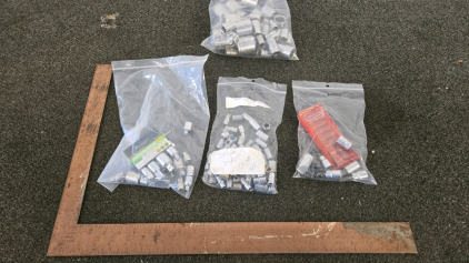 Pittsburgh Socket Set & Adapter Lot, Mixed Drive Sizes, ~60 Pieces, Chrome, USA Seller
