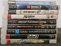 Sony PlayStation 3 Console with 18 Mixed Games (PS3, Switch, PS4, PS2) and Charging Cable (tested, works) - 4