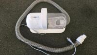 Compact CPAP/BiPAP Device with Integrated Humidifier and Accessories - 5