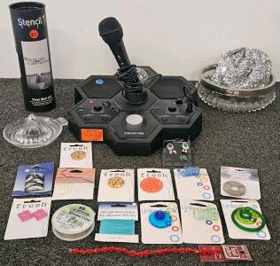 Singsation Performer Deluxe Karaoke Machine with Microphone, Bluetooth, and Light Effects