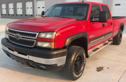 2006 CHEVROLET SILVERADO 2500 - 4X4!