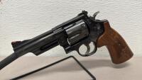 Smith & Wesson Model 29-10 .44 Magnum Engraved 4" Revolver, Walnut Grips, Blue Finish, Case - 4