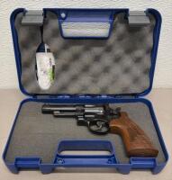 Smith & Wesson Model 29-10 .44 Magnum Engraved 4" Revolver, Walnut Grips, Blue Finish, Case - 6